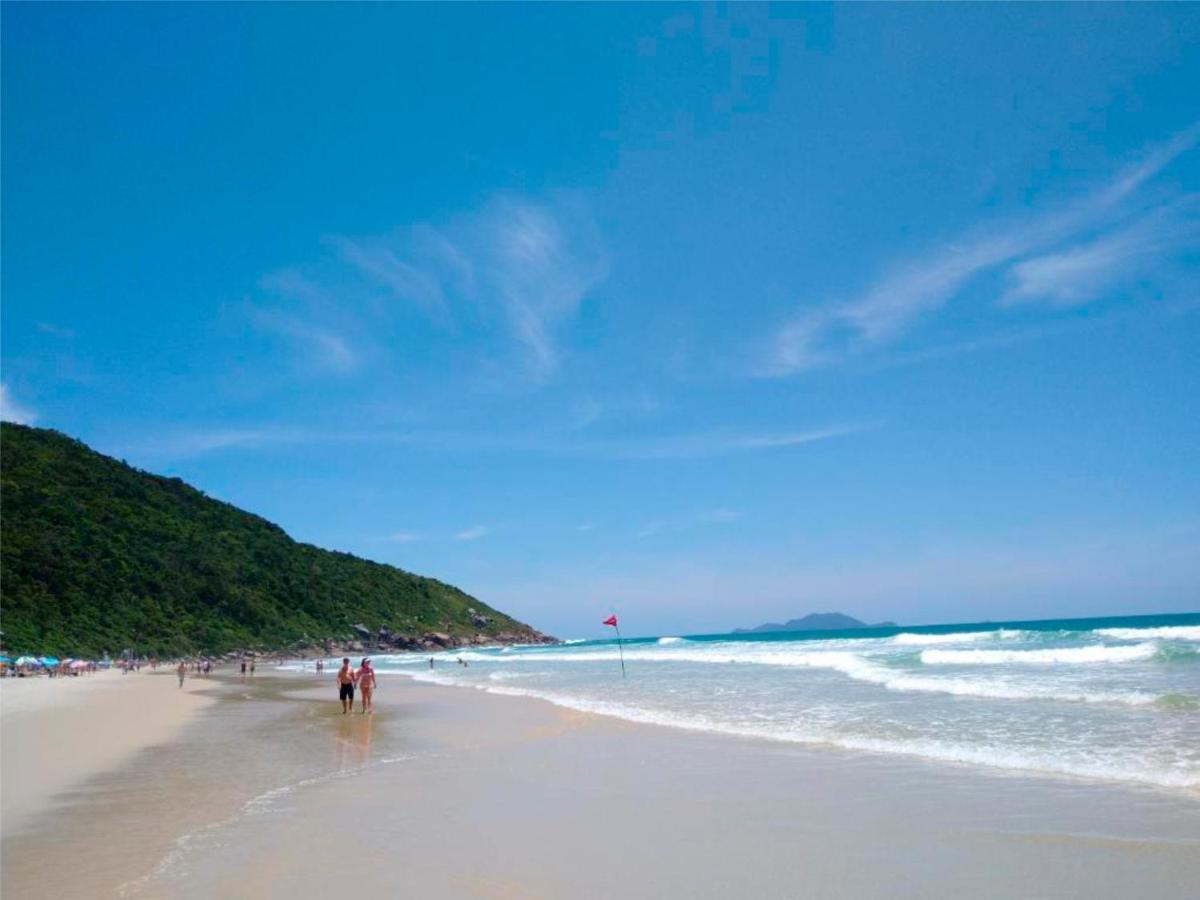 Aconchegante Apartamento Pe Na Areia Na Praia De Ingleses Gaivotas 70M Do Mar Florianópolis Kültér fotó